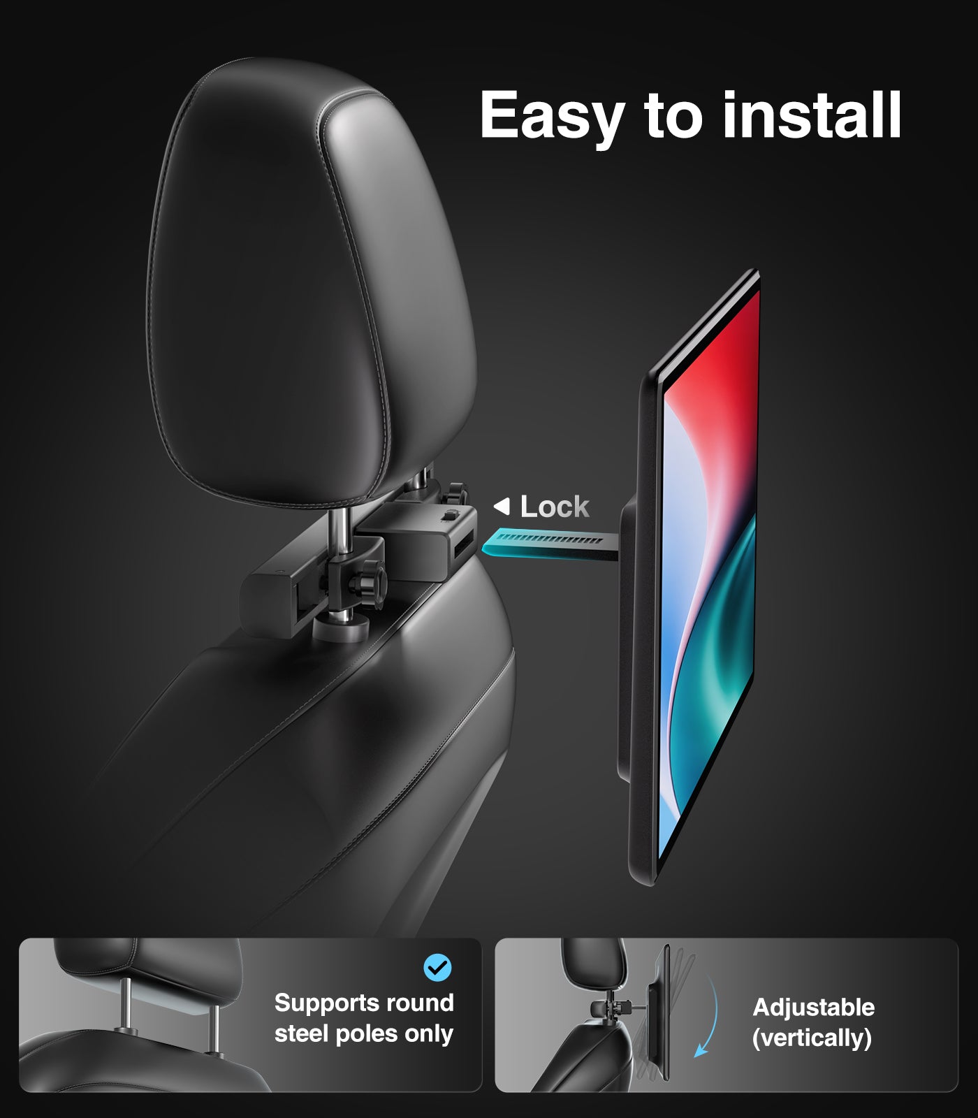 16" Android13 Car Headrest Monitor for Back Seat