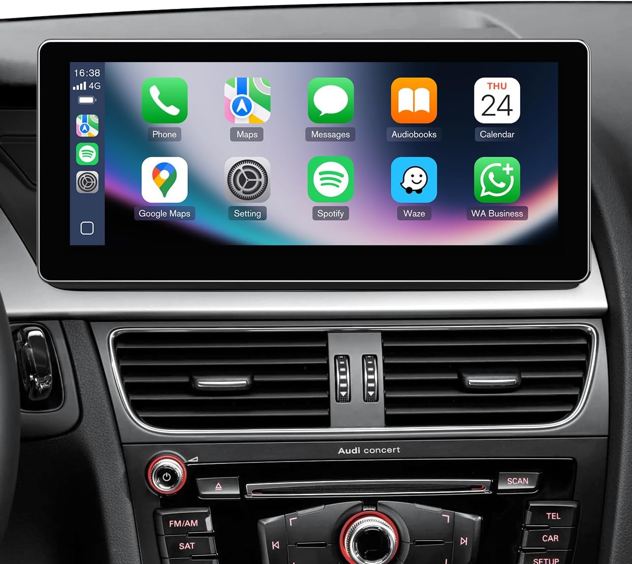 AINAVI 10.25" Standard Carplay/Android Auto for Audi B8 A4/S4/A5/S5/RS5 B8 /B8.5 | 2009-2016 3GMMI High System