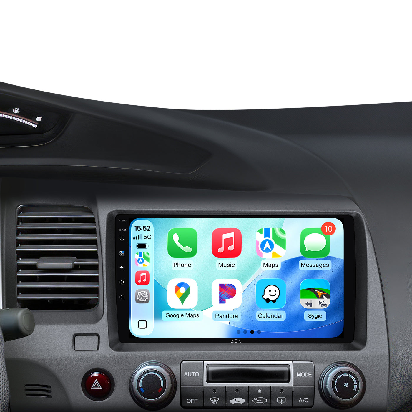 9" Android Car Radio Stereo for Honda Civic 2006-2011 Wireless Car play and Android Auto