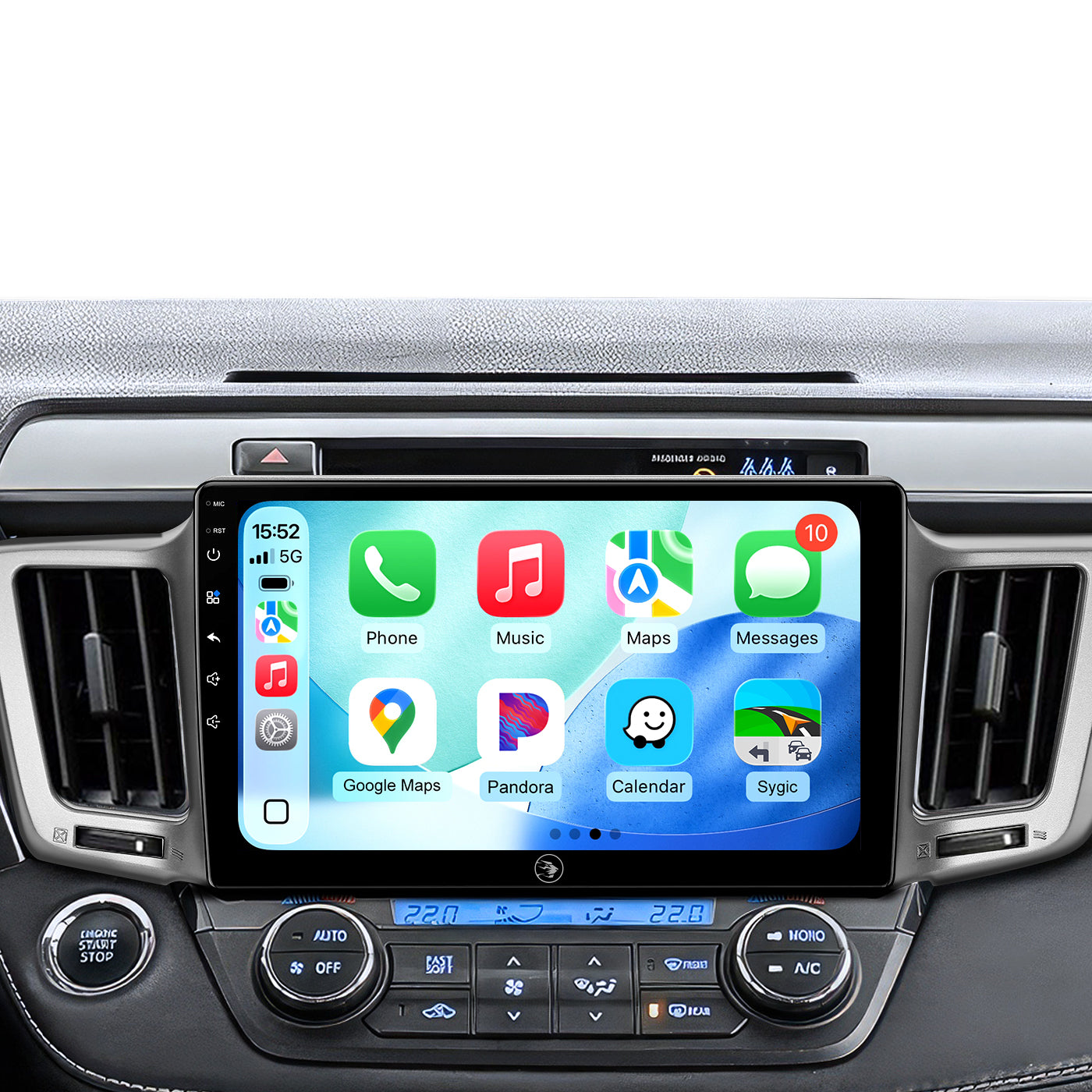 10.2" Android Car Radio Stereo for Toyota RAV4 2013-2018 w/Wireless Car play &Android Auto