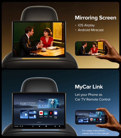 13.5" Android13 Car Headrest Monitor for Back Seat