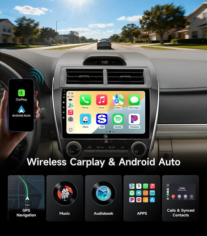 AINAVI 10.2"Android Car Radio Stereo for Toyota Camry 2012-2014
