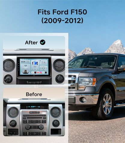 9" Android Car Radio Stereo for Ford F150 2009-2012 w/Wireless Car play and Android Auto