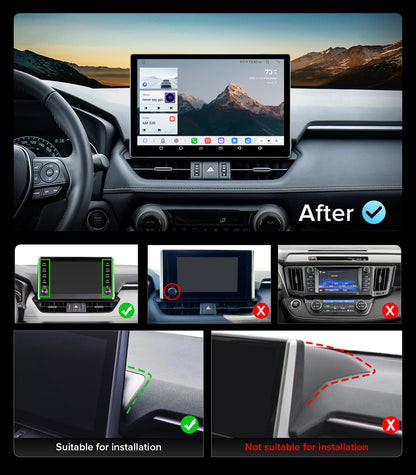 11.5inch Android Car Radio Stereo for Toyota RAV4 2019-2023 w/Wireless Car play &Android Auto