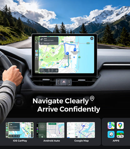 11.5inch Android Car Radio Stereo for Toyota RAV4 2019-2023 w/Wireless Car play &Android Auto