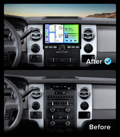 10" Single Knob keybutton Car Stereo for Ford F150 Car Radio 2009-2014