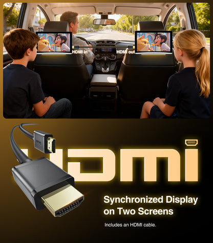 10.8" Android13 Car Headrest Monitor for Back Seat