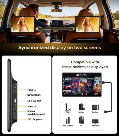 13.5" Android13 Car Headrest Monitor for Back Seat
