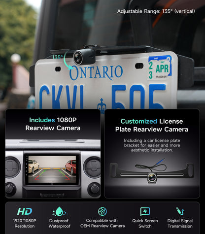 9" Android Car Radio Stereo for Ford F150 2009-2012 w/Wireless Car play and Android Auto