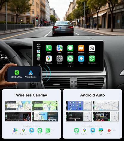 AINAVI 10.25" Standard Carplay/Android Auto for Audi B8 A4/S4/A5/S5/RS5 B8 /B8.5 | 2009-2016 3GMMI High System