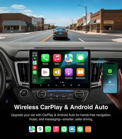 AINAVI 11.5inch Car Stereo Radio GPS Navigation WiFi Bluetooth Player for Toyota RAV4 2013-2018