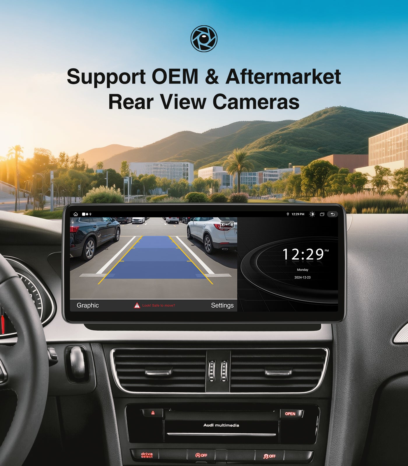 12.3" Android Car Stereo for Audi A4 / S4 / A5 / S5 / RS4 / RS5 / B8 / B8.5 | 2009-2016 Concert