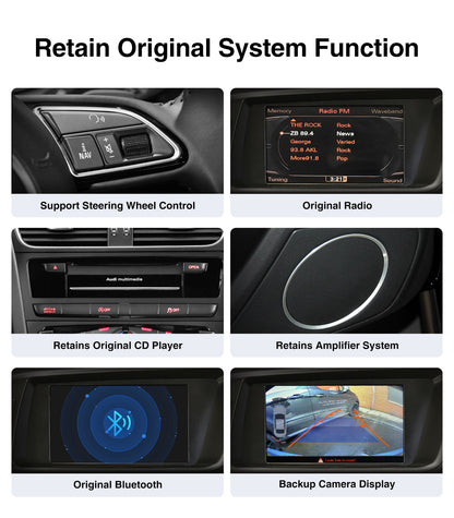 12.3" Android Car Stereo for Audi A4 / S4 / A5 / S5 / RS4 / RS5 / B8 / B8.5 | 2009-2016 Concert