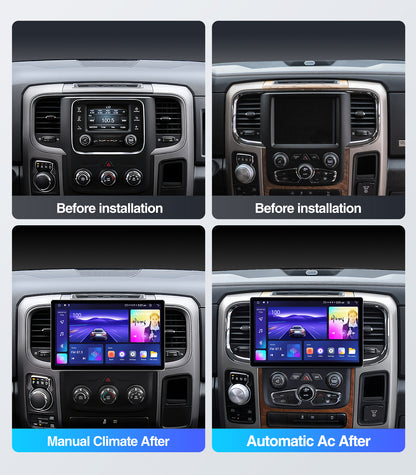 11.5" Car Radio Stereo for 2013-2018 Dodge Ram 1500/2500/3500 w/Wireless Car play and Android Auto