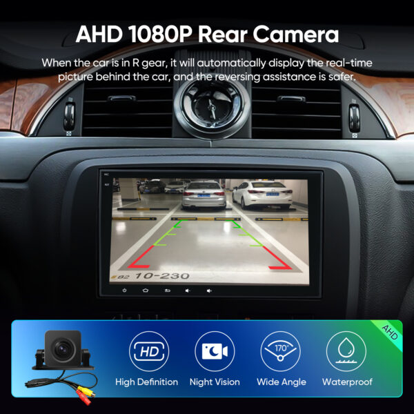 6 ahd 1080p rear camera chevy silverado radio