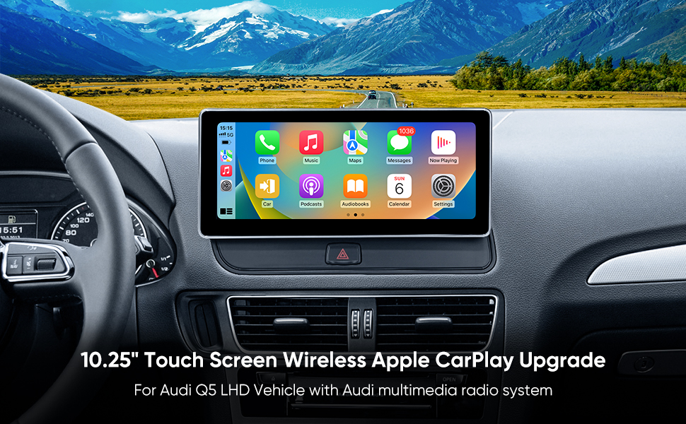 q5 carplay screen