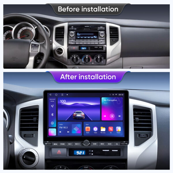 toyota tacoma stereo installation